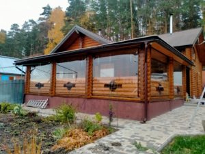 Мягкие окна на веранду